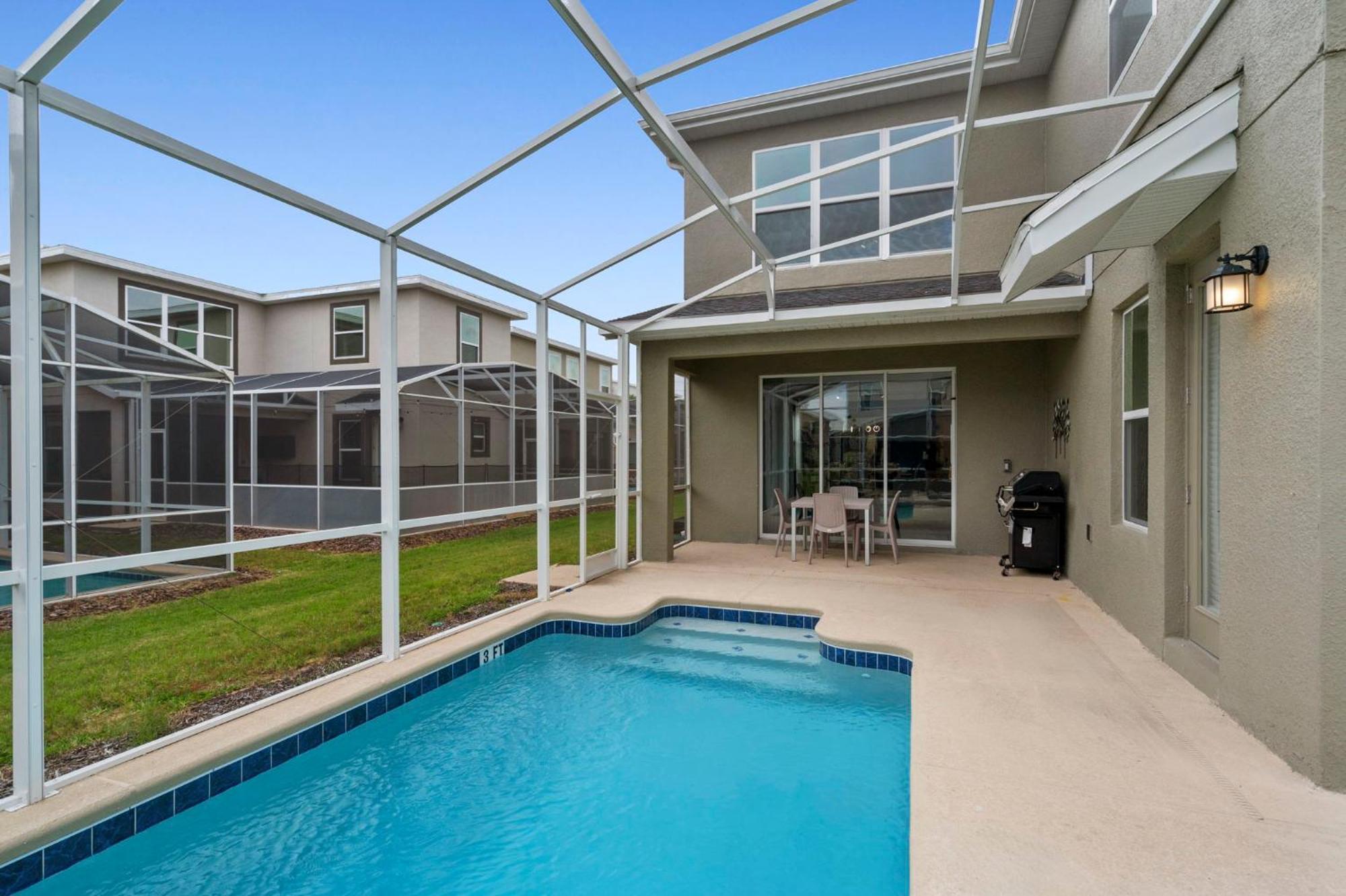 Gorgeous 5 Bd Home W Private Pool Next To Disney Kissimmee Zewnętrze zdjęcie