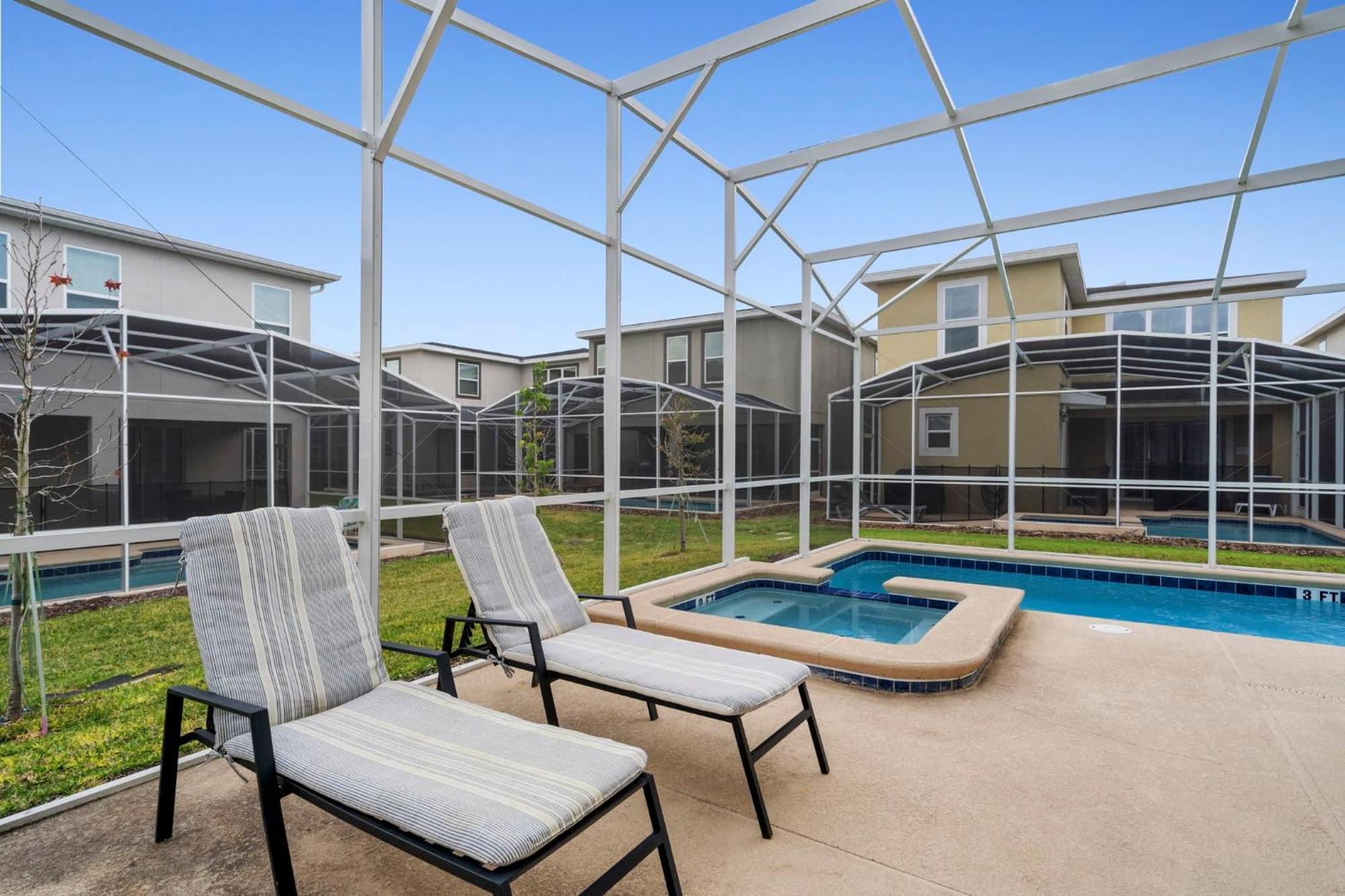 Gorgeous 5 Bd Home W Private Pool Next To Disney Kissimmee Zewnętrze zdjęcie